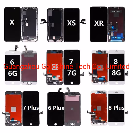 Großhandel OEM Original Gx OLED Incell Handy LCD für iPhone 8 8plus LCD für iPhone 6 6s 6s Plus 7 7plus Xs Max Xr 11 PRO Max Touchscreen Teil